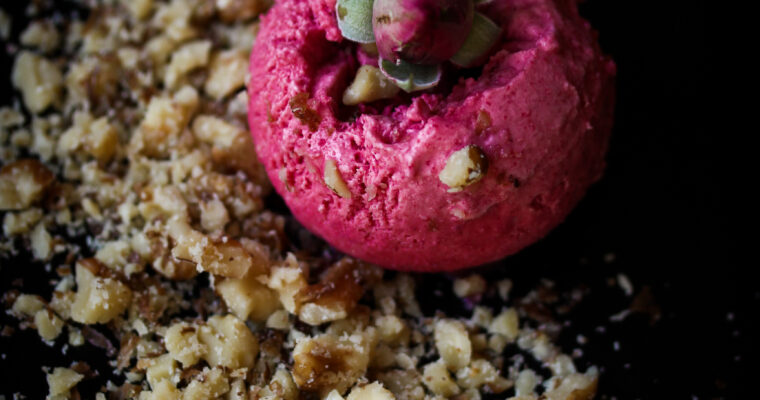 A Dreamy Beetroot Ice Cream
